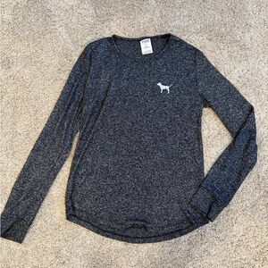 PINK Victoria’s Secret Dark Gray Medium Sleep Shirt